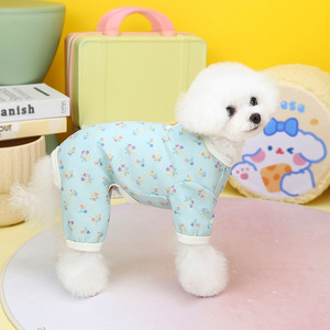 Pet Clothes for <strong>Dogs</strong> and Cats Four-legged Home Clothes <strong>Pyjamas</strong> Coat Puppy Cat Jumpsuit <strong>Dog</strong> Clothes Pet Pajamas - Product Image 4