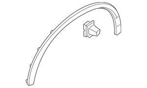 OE 39849990 39790019 Moulure de passage de roue arrière pour 2016-<span class=keywords><strong>2022</strong></span> pour <span class=keywords><strong>Volvo</strong></span> <span class=keywords><strong>XC90</strong></span> État neuf" - Product Image 5