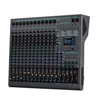 DX14 Console de mixage DJ de haute qualité 14 canaux double DSP Mixeur audio professionnel