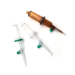 Filtre stérile jetable ventilé à air compte-gouttes pour perfusion IV Set chambre goutte à goutte avec ailes - Product Image 2