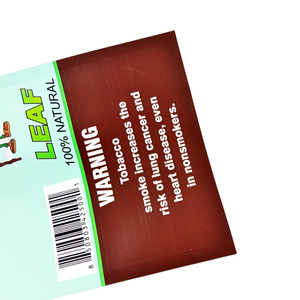 Custom Print Resealable Ziplock Plastic Smoking Tobacco Cigar <strong>Wraps</strong> Grabba Fronto <strong>Leaf</strong> Wrappers Packaging Bags - Product Image 4
