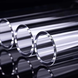 Tubos <span class=keywords><strong>de</strong></span> Vidrio <span class=keywords><strong>de</strong></span> Cuarzo Fundido Resistentes a Altas Temperaturas y a la Corrosión, Personalizados - Product Image 5