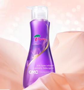 Détergent à <span class=keywords><strong>lessive</strong></span> liquide spécialisé Rayshine Eco-friendly GMC Silk avec parfum floral pour l'entretien des vêtements, flacon pompe en plastique de 500 g - Product Image 3