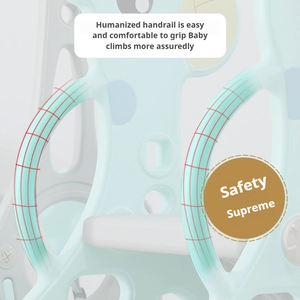 Toboggan d'escalade en plastique pour enfants, jouet amusant pour bébés - Product Image 5