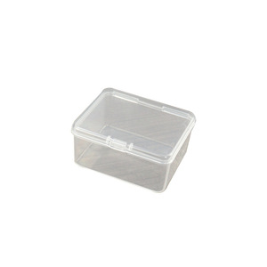 Plastic <b>Storage</b> <b>Box</b> Rectangle 4.9 X 4 X 2.3 Cm With Lid <b>Stackable</b> For Jewelry Fishing Gear Parts Organization - Product Image 5