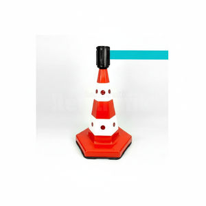 Mecanismo de Tira de Advertencia de Plástico para Conos Delimitadores, Postes, Zonas de Trabajo, Zonas Peatonales, Carreteras, Seguridad Vial, Ingeniería - Product Image 2