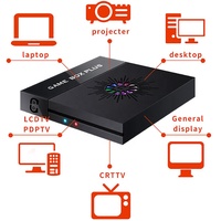 Consola X6 Magic Game Box Plus 4K para TV, juegos Retro familiares con más de 10000 juegos 3D, mando inalámbrico Dual de 2,4G