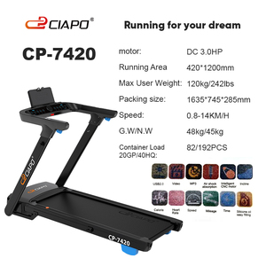 Ciapo Bán Chạy Nhất Stamina Cải Thiện Chạy Điện Đi Bộ Pad Tập Thể Dục Thể Thao Máy Chạy Bộ Cho Nhà Phòng Tập Thể Dục Sử Dụng - Product Image 2