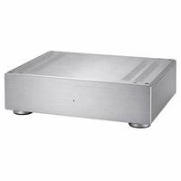 Boîtier en aluminium usiné CNC JXD Machining pour équipement audio haut de gamme, finition brossée, boîtier électronique, pièces de précision