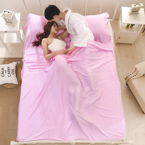 Saco de <span class=keywords><strong>Dormir</strong></span> de Viaje de Algodón Coreano de Lujo - Comodidad como una Nube para Cada Viaje - Product Image 1