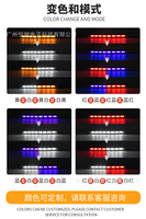 Luces de flash de dos colores y dos sincronizaciones con un controlador, luz estroboscópica Led Interior para tablero de vehículos de emergencia, luz estroboscópica Interior para camiones y coches