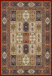 Tapis Jacquard Wilton tissé à la machine traditionnel fabriqué en Chine pour salon - Écologique et antidérapant pour usage domestique - Product Image 6