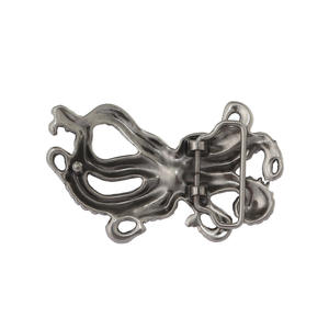 Hebilla <span class=keywords><strong>de</strong></span> Cinturón Personalizada con Forma <span class=keywords><strong>de</strong></span> <span class=keywords><strong>Pulpo</strong></span>, Hebilla <span class=keywords><strong>de</strong></span> Cinturón Divertida y Moderna para Hombre - Product Image 4