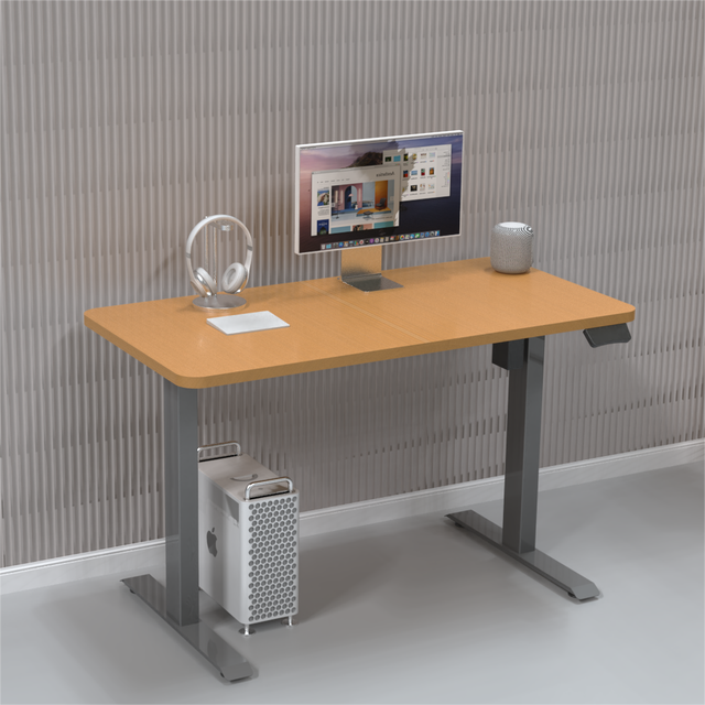 Ergonomic Modern Design Motorized Smart Electric Office Computer Desk Height Adjustable Sit-to-Stand Feature