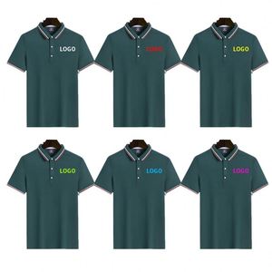 Polo de Verano de Alta Calidad en Tela de Seda de Hielo para Hombre y Mujer, Personalizable para Venta - Product Image 5