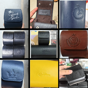 Wholesale 1 Slot Black Brown PU Leather Watches Organizer <strong>Box</strong> Travel Watch <strong>Roll</strong> Bag Packaging <strong>Box</strong> Lower MOQ - Product Image 5