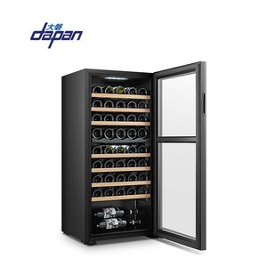 Небольшой охладитель для напитков, настольный холодильник, беспроводной охладитель для вина, двухзонный подсчетчик - Product Image 2