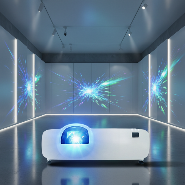 Video Projector Usb Short Focus Smart Laser Projector Other Advertising Equipment