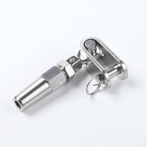Raccord à mâchoires sans sertissage pour protection contre les chutes, facile à installer, pour treillis de jardin et support de plantes grimpantes - Product Image 3