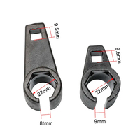 Dr.M – Ensemble de 3 outils essentiels pour capteur d'oxygène automobile : clé à douille, extracteur et déboucheur de filetage – Garantie 1 an