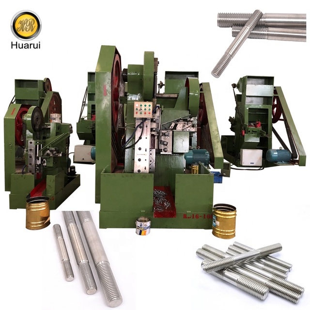 Automatic Feeding and Cutting Vertical Thread Rolling Machine