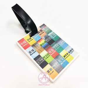 ป้ายซิลิโคนใส่ชื่อกระเป๋าเดินทางมีที่ใส่บัตรประจำตัวกระเป๋าเดินทางลายการ์ตูน - Product Image 3