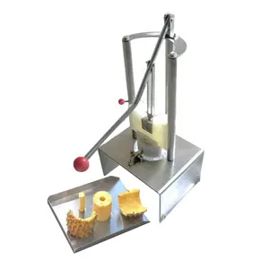 Mesin pengupas biji pemotong nanas Manual pemasok baja tahan karat harga murah