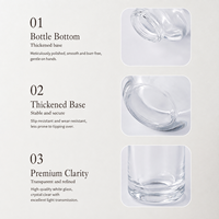 Flacon de parfum de luxe en verre ambré 30ml 50ml 100ml, flacon pulvérisateur vide avec bouchon boule doré, emballage de parfum personnalisé OEM