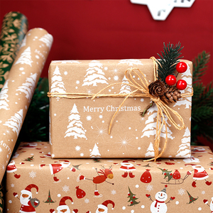 Factory Wholesale Christmas Wrapping <b>Paper</b> Packaging 50 X 70 cm Gift Wrapping <b>Paper</b> - Product Image 6