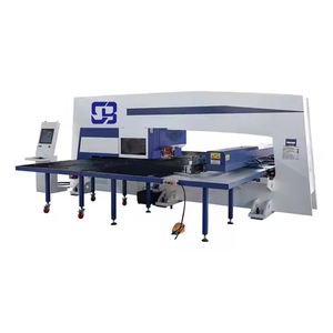 Presse à poinçonner à tourelle CNC fermée à 32 stations avec PLC et moteur, automatique, haute précision, à roulements renforcés - Product Image 1