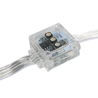 SHIJI P50 Écran LED en réseau extérieur personnalisé 18 mm, résistant à l'eau IP67, UCS5603 RGB 12V, pixels programmables