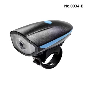 Baifeng Bicycle Front <b>Light</b> Led Rechargeable Ip4 Waterproof With Bell For Night Riding Cycling Accessories - Product Image 5