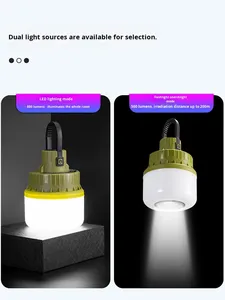 Водонепроницаемый перезаряжаемый светодиодный фонарь Портативный аварийный светодиодный свет с беспроводным динамиком кемпинговый свет - Product Image 5