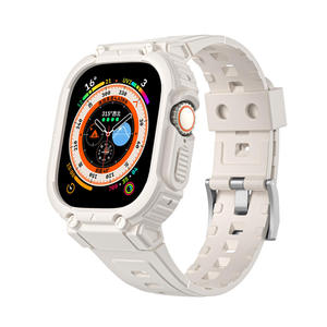 เคสกันกระแทกแบบแข็งแรงทนทาน สายรัดข้อมือสำหรับ Apple Watch 8 7 6 5 4 สาย TPU แบบสปอร์ตสำหรับ Iwatch 8 Ultra 49 มม. - Product Image 2
