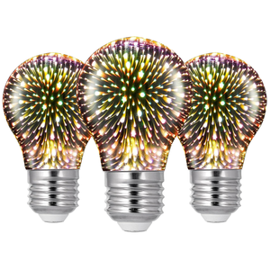 COYOLED A60 Edison <span class=keywords><strong>3D</strong></span> LED couleur <span class=keywords><strong>3D</strong></span> Globe ampoule pour <span class=keywords><strong>Amazon</strong></span> transfrontalier E27 vis ampoule fée feux d'artifice ampoules - Product Image 1