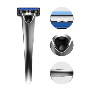 <span class=keywords><strong>Rasoio</strong></span> da barba a 5 lame tutto in un <span class=keywords><strong>rasoio</strong></span> portatile <span class=keywords><strong>rasoio</strong></span> biodegradabile con Gel - Product Image 4