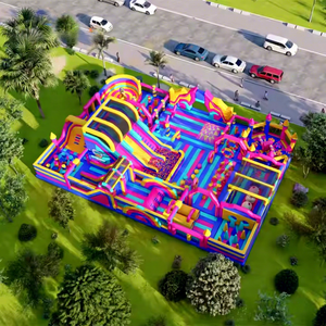 Parco Gonfiabile Mega su Larga Scala: Città Gonfiabili Portatili, Percorsi a Ostacoli da Campionato e Installazioni Giganti per Parchi Giochi - Product Image 1