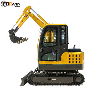 Equipo de maquinaria de construcción FW40B, excavadora de retroexcavadora hidráulica de 4 toneladas, Mini excavadora de orugas en venta - Product Image 2