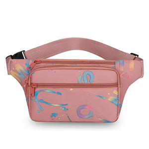 Sac banane de sport extérieur haute qualité avec fermeture éclair, sac de poitrine bandoulière pour hommes et femmes, porte-monnaie - Product Image 5