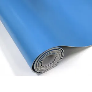 Giá Rẻ Giá 2.0Mm Độ Dày Phòng Cháy Chống Mài Mòn Tấm Cuộn Nhãn Dán Nhựa Mat Vinyl Sàn PVC Da