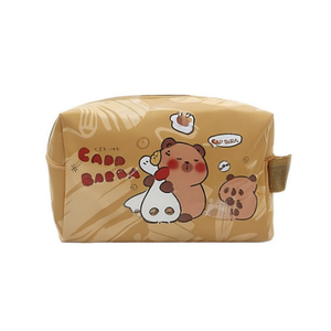 Bolsa de Maquillaje Capbara 19x11x9cm, Organizador de Cosméticos con Diseño de Dibujos Animados para Viajes y Uso Diario - Product Image 2