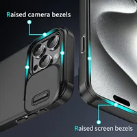Étui de téléphone de luxe antichoc en TPU+PC pour 16/15 Pro Max/14/13/12/11 avec fonctions anti-traces de doigts et magnétiques, compatible 5G