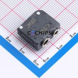 PJ17076-B Audio <b>Connector</b> (<b>Headphone</b>) Through hole Component (THT) <b>Connector</b> 50mA 12V - Product Image 1