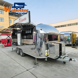 Webetter Carretto per Tacos e Pretzel, Furgone per Shawarma, Hamburger, Barbecue e Pizza, Rimorchio per Fast Food Completamente Attrezzato - Product Image 2