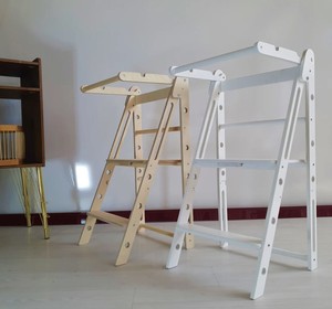 LM KIDS Nouvelle tour d'apprentissage rose Tour d'apprentissage ajustable Blanc Nouveau Design Stepup Baby Montessori Tour d'apprentissage Cuisine <span class=keywords><strong>Aide</strong></span> - Product Image 3