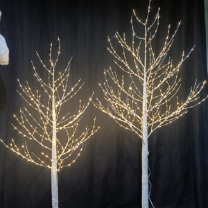 Guirlande lumineuse intérieure romantique en fil de cuivre blanc chaud nouvelles lumières décoratives d'arbre de baies à piles pour le plastique de Noël - Product Image 1