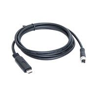 Cable de Comunicación Serial RS232 RS485 con Conector Tipo-C M8 de Fábrica, Conductor de Cobre Libre de Oxígeno para Cámara Industrial