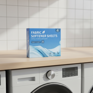 Fogli Ammorbidenti <span class=keywords><strong>per</strong></span> Bucato Personalizzati all'Ingrosso, Profumati e a Lunga Durata - Product Image 1