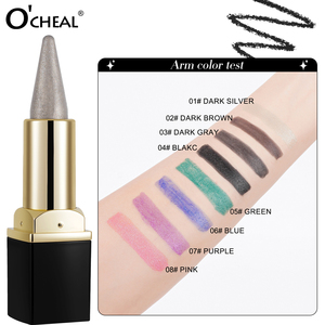 Wholesale Vegan Smudgepoof Gel <b>Waterproof</b> Eyeliner Pencil Private Label Blue Black Mini Custom Colourful White Eyeliner <b>Pen</b> - Product Image 5