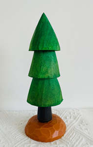 Jouet de dinosaure en bois pour enfants Cadeaux en bois massif Événements Idées cadeaux en bois de Noël Solide - Product Image 2